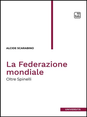 cover image of La Federazione mondiale